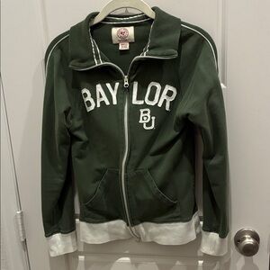 Green Baylor Zip-Up Jacket